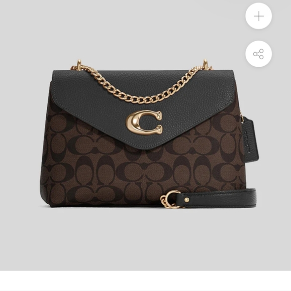 Coach Bags Coach Tammie Shoulder Bag In Signature Canvas C6784